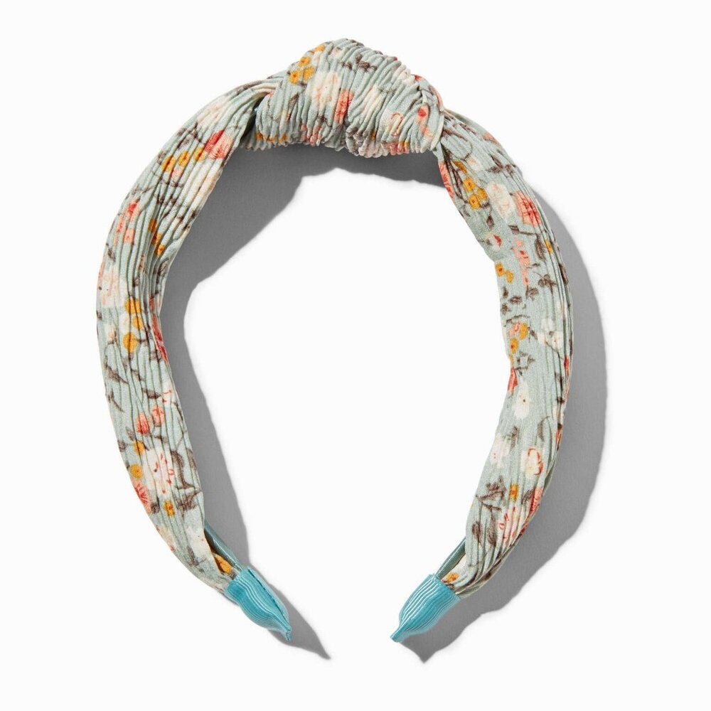 NWT Floral Knotted Headband